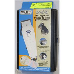 NEW WAHL BASIC PET CLIPPER KIT