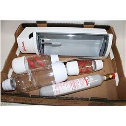 SODA STREAM GEMINI WITH EXTRA BOTTLES &