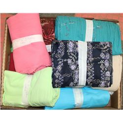XL FLAT ASSORTMENT OF POLYESTER AND COTTON