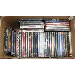 BOX WITH OVER 50 DVD'S