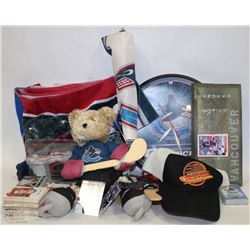 VANCOUVER CANUCKS HOCKEY MEMORABILIA