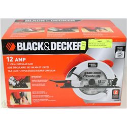 NEW 7-1/4" BLACK & DECKER CIRCULAR SAW W/ BLADE
