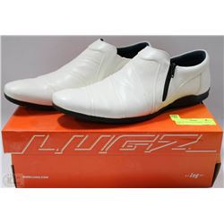 PAIR OF NEW WHITE LUGZ SHOES - MEN'S SIZE 11