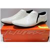 Image 1 : PAIR OF NEW WHITE LUGZ SHOES - MEN'S SIZE 11