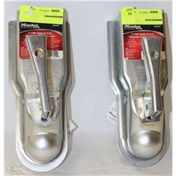 TWO MASTERCRAFT 1 7/8"- 2 1/2" CHANNEL TRAILER