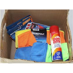 BOX W/NEW SIMONIZ MICROFIBRE DETAILING