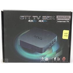 NEW ANDROID OTT TV BOX WITH KODI INSTALLED