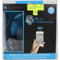 BLUETOOTH BLUAUDIO OVER EAR HEADPHONES FOR