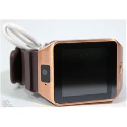 NEW BLACK AND COPPERTONE BLUETOOTH SMARTWATCH