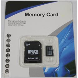 NEW 32 GB MICRO SD WITH ADAPTER