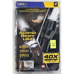 NEW ATOMIC BEAM FLASHLIGHT WITH ADJUSTABLE FOCUS