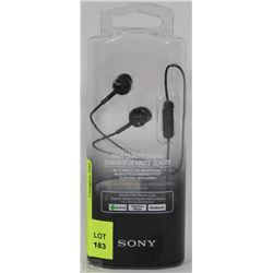SONY HANDS FREE MIC & EARBUDS