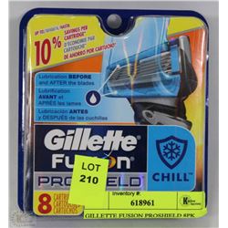 GILLETTE FUSION PROSHIELD 8PK BLADE REFILLS