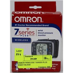 OMRON WIRELESS 7 SERIES PLUS WRIST BLOOD