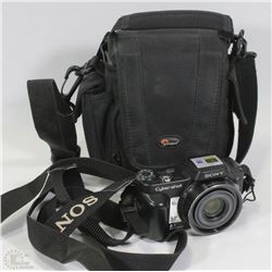 SONY CYBERSHOT DIGITAL CAMERA WITH CASE