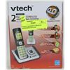 Image 1 : VTECH 2 HANDSET CORDLESS ANSWERING SYSTEM