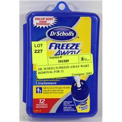DR. SCHOLL'S FREEZE AWAY WART REMOVAL FOR 12