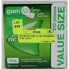 Image 1 : NICORETTE 2MG ULTRA FRESH MINT  GUM 210PCS