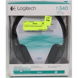 LOGITECH H340 USB HEADSET