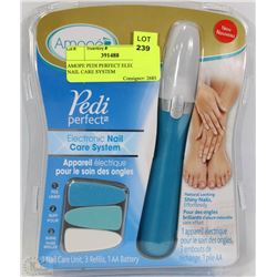 AMOPE PEDI PERFECT ELECTRONIC NAIL CARE SYSTEM