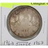 Image 1 : 1963 CANADIAN SILVER DOLLAR