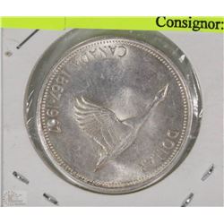 CANADIAN SILVER DOLLAR 1967 GOOSE COIN