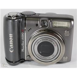 GREY CANON POWERSHOT A590 IS, 8.0 MP,