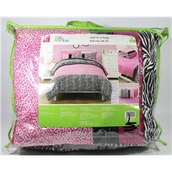 NEW MAINSTAYS GIRLS BED IN A BAG ,SIZE DOUBLE