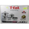 Image 1 : NEW T-FAL INSPIRE STAINLESS STEEL 9PC POT SET
