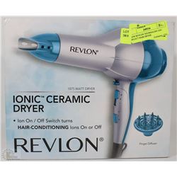 NEW REVLON TOURMALINE ION SELECT HAIR DRYER