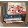 Image 1 : BOX OF DVDS