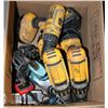 Image 1 : BOX W/ 2 DEWALT HAMMER DRILLS, DEWALT DRILL, &