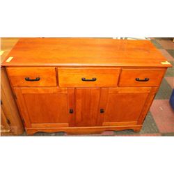 WOOD CREDENZA