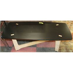 DESIGNER BLACK TABLE TOP COFFEE TABLE