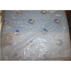 NEW FLORAL QUEEN SIZE MATTRESS WITH SEAL BOXSPRING