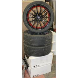 5 SPEEDY WHEEL RIMS 18" UNIVERSAL  ALUMINUM ALLOY