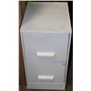 Image 1 : WHITE 2 DRAWER FILING CABINET