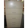 Image 1 : 5 DRAWER FILING CABINET