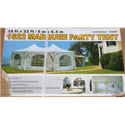 NEW 16' X 22' MARQUEE PARTY TENT