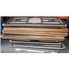 Image 1 : STACK OF 10 RECTANGLE 6' FOLDING TABLES
