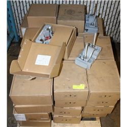 PALLET OF INDUSTRIAL PIPE ACCESSORIES
