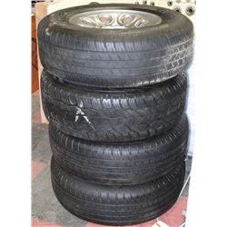 4 GT RADIAL SAVARO HT2 TIRES AND RIMS