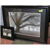 Image 1 : SET OF 2 LARGE AND SMALL INCL  "OAK GROVE IN FOG"