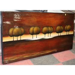 LARGE SHOWHOME CANVAS TREE ART PICTURE