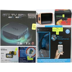 FEATURED @ 11AM ASSORTMENT OF NEW ELECTRONICS ,
