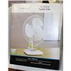 Image 1 : TWO 12" OSCILLATING TABLE FANS