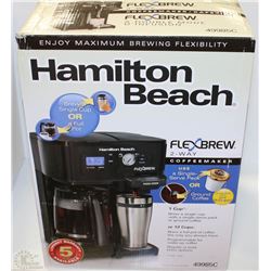 HAMILTON BEACH FLEX BREW COFFEE POT