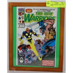 THE NEW WARRIORS  COMIC BOOK DISPLAY