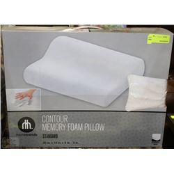 HOMETRENDS CONTOUR MEMORY FOAM PILLOW