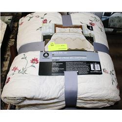 KING SIZE 3 PC QUILT SET